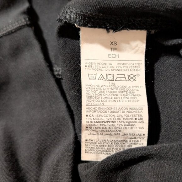 Old Navy PowerChill leggings black size XS - Picture 8 of 12